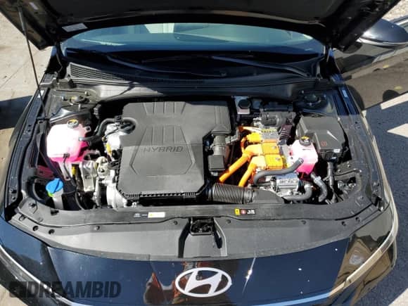 2025 Hyundai Elantra Limited with VIN KMHLN4DJ1SU165457, listed as a Copart auction lot 84891355 with 4,660 mi miles and Salvage title. Bid and sale history available at DreamBid. Image 11.