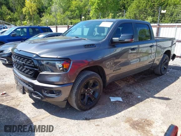 2024 Ram 1500 Big Horn with VIN 1C6SRFMT4RN143367, listed as a IAAI auction lot 43137425 with 43,246 mi miles and . Bid and sale history available at DreamBid. Image 20.