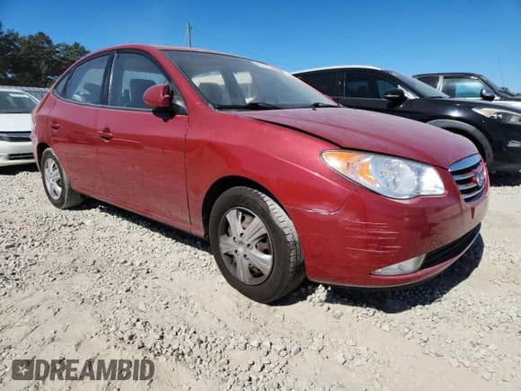2010 Hyundai Elantra GLS with VIN KMHDU4AD1AU109815, listed as a Copart auction lot 86591425 with 152,842 mi miles and Salvage title. Bid and sale history available at DreamBid. Image 4.