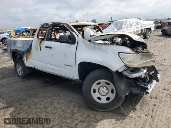 2016 Chevrolet Colorado 2WD with VIN 1GCHSAEA8G1281635, listed as a Copart auction lot 81346685 with Not provided miles and Non repairable. Bid and sale history available at DreamBid. Image 4.