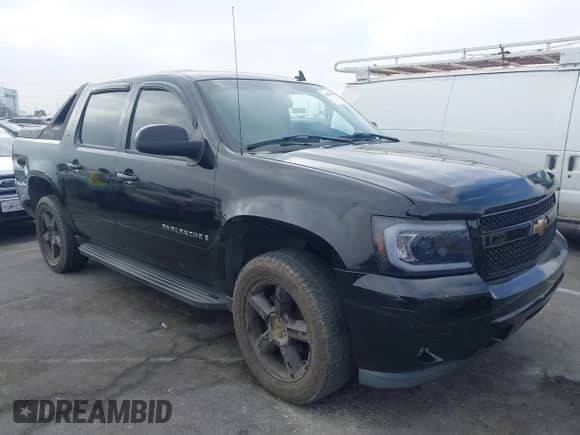 2007 Chevrolet Avalanche 2LT with VIN 3GNEC12J37G282589, listed as a IAAI auction lot 42858576 with 177,296 mi miles and . Bid and sale history available at DreamBid. Image 1.