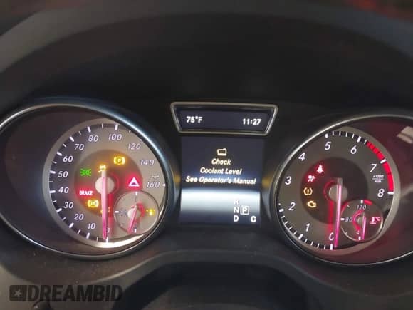 2016 Mercedes-Benz CLA 250 with VIN WDDSJ4GB0GN387060, listed as a IAAI auction lot 42494463 with 116,350 mi miles and . Bid and sale history available at DreamBid. Image 7.