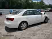 2008 Hyundai Sonata GLS with VIN 5NPET46C98H329185, listed as a Copart auction lot 61147955 with 202,967 mi miles and Salvage title. Bid and sale history available at DreamBid. Image 3.