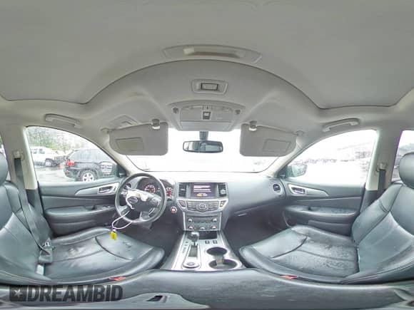 2017 Nissan Pathfinder SL z VIN 5N1DR2MM6HC660372, wystawiony jako Copart lot #82025695 z przebiegiem 111 363 mil mil oraz Szkoda całkowita • Salvage title. Historia ofert i sprzedaży dostępna na DreamBid. Obrazek 16.