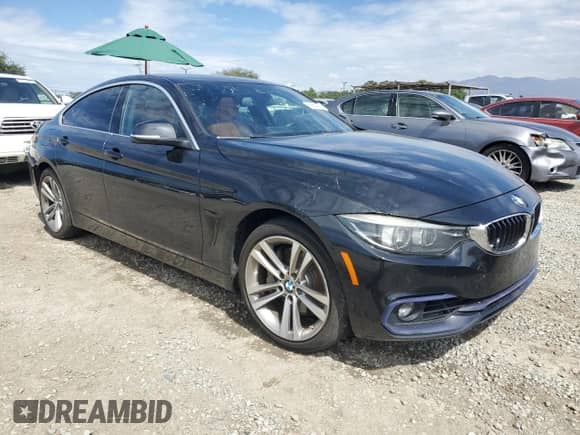 2019 BMW 4 Series 440i xDrive с VIN WBA4J7C56KBM74151, выставлен на аукционе Copart как лот 81684435 с пробегом Не указан миль и Списание • Salvage title. История ставок и продаж доступна на DreamBid. Изображение 4.
