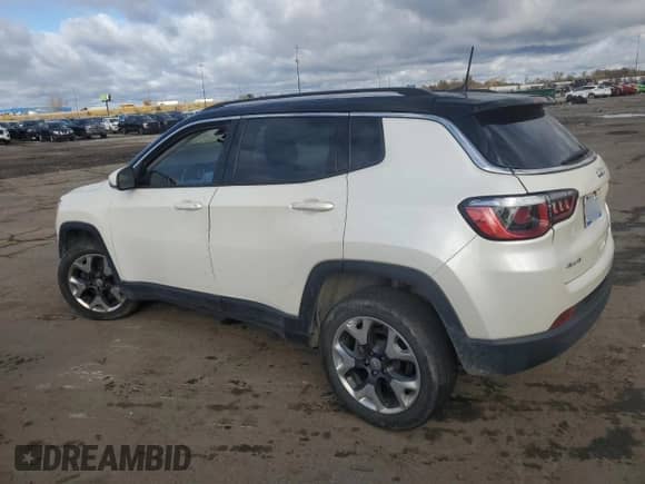 2019 Jeep Compass Limited with VIN 3C4NJDCBXKT767092, listed as a Copart auction lot 87473045 with 87,749 mi miles and Clean title. Bid and sale history available at DreamBid. Image 2.