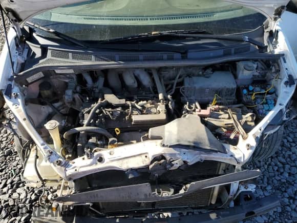 2007 Toyota Sienna CE with VIN 5TDZK23C87S003092, listed as a Copart auction lot 85353455 with 280,998 mi miles and Salvage title. Bid and sale history available at DreamBid. Image 12.