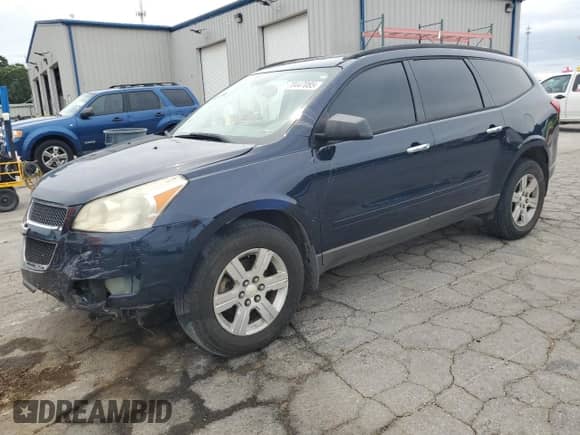 2011 Chevrolet Traverse LS with VIN 1GNKRFED0BJ368339, listed as a Copart auction lot 70447085 with Not provided miles and Salvage title. Bid and sale history available at DreamBid. Image 1.