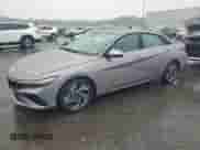 2025 Hyundai Elantra Limited with VIN KMHLN4DJ6SU129277, listed as a Copart auction lot 71891185 with 4,037 mi miles and Salvage title. Bid and sale history available at DreamBid. Image 1.