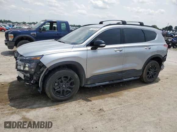 2023 Hyundai Santa Fe XRT with VIN 5NMS6DAJ5PH513003, listed as a Copart auction lot 59324645 with 25,083 mi miles and Salvage title. Bid and sale history available at DreamBid. Image 1.