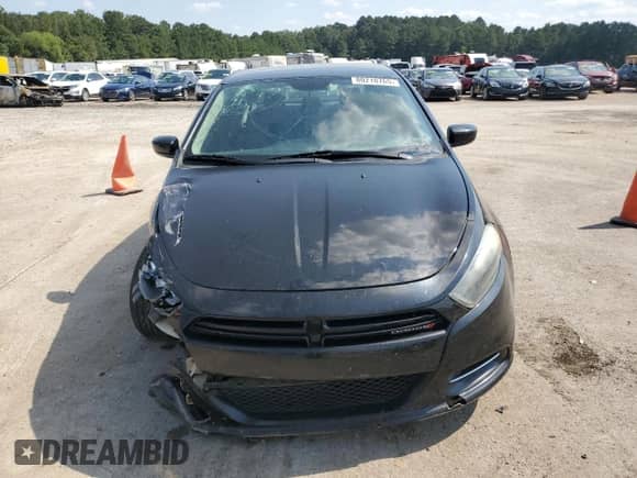 2016 Dodge Dart SE with VIN 1C3CDFAA6GD533845, listed as a Copart auction lot 80210765 with 180,202 mi miles and Salvage title. Bid and sale history available at DreamBid. Image 5.