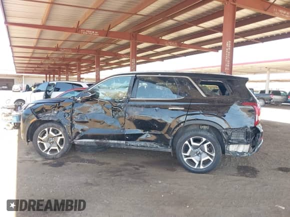 2023 Hyundai Palisade SEL with VIN KM8R4DGE5PU495119, listed as a IAAI auction lot 42542236 with 56,343 mi miles and . Bid and sale history available at DreamBid. Image 14.