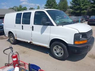 2008 Chevrolet Express Cargo с VIN 1GCFG15XX81227980, выставлен на аукционе IAAI как лот 42970870 с пробегом 152 653 миль миль и . История ставок и продаж доступна на DreamBid. Изображение 1.
