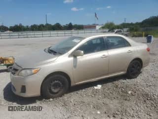 2011 Toyota Corolla S with VIN 2T1BU4EEXBC629380, listed as a Copart auction lot 80322955 with 98,472 mi miles and Salvage title. Bid and sale history available at DreamBid. Image 1.