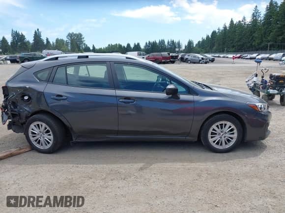 2018 Subaru Impreza Premium with VIN 4S3GTAD6XJ3724319, listed as a IAAI auction lot 42468081 with 80,574 mi miles and . Bid and sale history available at DreamBid. Image 14.