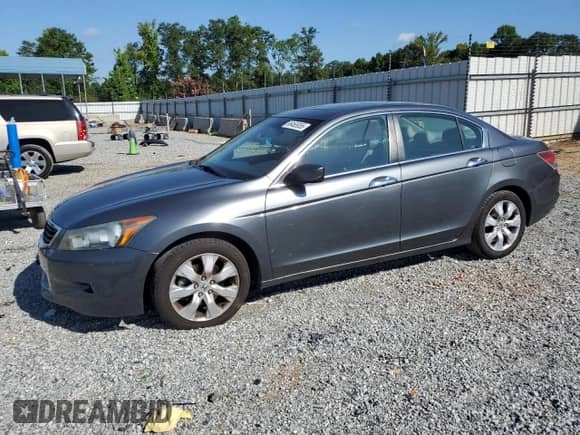 2009 Honda Accord EX-L with VIN 1HGCP36869A045122, listed as a Copart auction lot 66465055 with 115,049 mi miles and Salvage title. Bid and sale history available at DreamBid. Image 1.