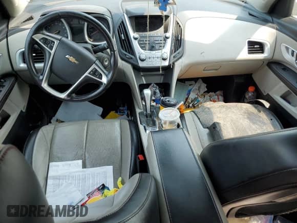 2012 Chevrolet Equinox 2LT with VIN 2GNALPEK4C1339147, listed as a Copart auction lot 67814465 with Not provided miles and Salvage title. Bid and sale history available at DreamBid. Image 8.