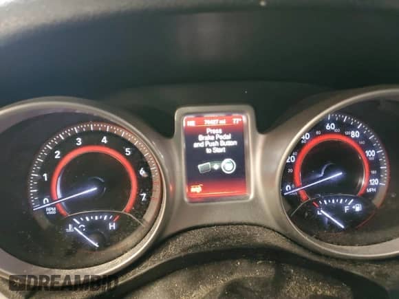 2015 Dodge Journey SXT with VIN 3C4PDDBG1FT705230, listed as a Copart auction lot 63580415 with 70,427 mi miles and Clean title. Bid and sale history available at DreamBid. Image 9.