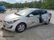 2014 Hyundai Elantra SE with VIN 5NPDH4AE0EH510676, listed as a Copart auction lot 62100725 with 163,663 mi miles and Salvage title. Bid and sale history available at DreamBid. Image 1.