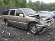 2001 Chevrolet Suburban LS with VIN 3GNEC16T91G165893, listed as a Copart auction lot 72577224 with 270,842 mi miles and Salvage title. Bid and sale history available at DreamBid. Image 4.