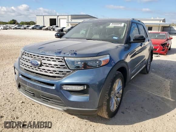 2020 Ford Explorer Limited z VIN 1FMSK7FH9LGB92633, wystawiony jako Copart lot #85880975 z przebiegiem 52 042 mil mil oraz Szkoda całkowita • Salvage title. Historia ofert i sprzedaży dostępna na DreamBid. Obrazek 1.