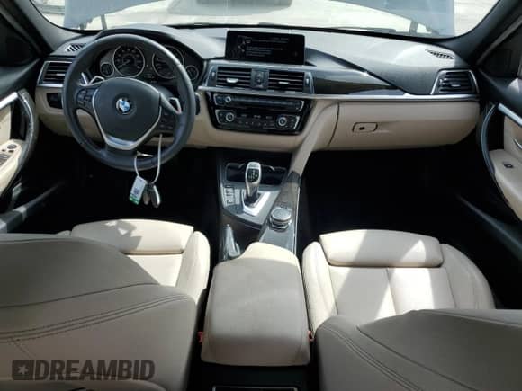 2016 BMW 3 Series 328i with VIN WBA8E9G51GNU29989, listed as a Copart auction lot 69111065 with 82,574 mi miles and Salvage title. Bid and sale history available at DreamBid. Image 8.