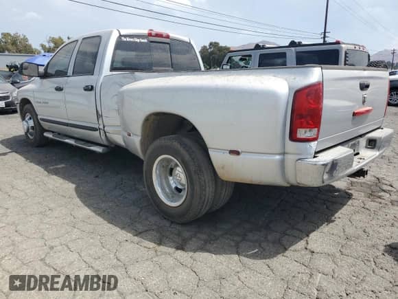 2005 Dodge RAM with VIN 3D3MR48C55G806018, listed as a Copart auction lot 69268655 with 176,452 mi miles and Salvage title. Bid and sale history available at DreamBid. Image 2.