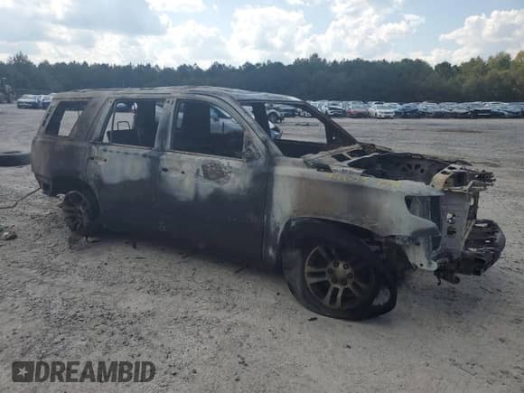 2015 Chevrolet Tahoe LT with VIN 1GNSCBKC0FR553374, listed as a Copart auction lot 81040575 with Not provided miles and Salvage title. Bid and sale history available at DreamBid. Image 4.