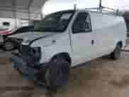 2013 Ford Econoline Cargo Commercial with VIN 1FTNE1EW3DDA23099, listed as a IAAI auction lot 42378723 with 148,512 mi miles and . Bid and sale history available at DreamBid. Image 2.