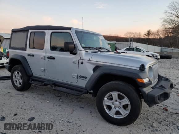 2022 Jeep Wrangler Unlimited Willys Sport с VIN 1C4HJXDM8NW224563, выставлен на аукционе Copart как лот 87717815 с пробегом 25 872 миль миль и Списание • Salvage title. История ставок и продаж доступна на DreamBid. Изображение 4.