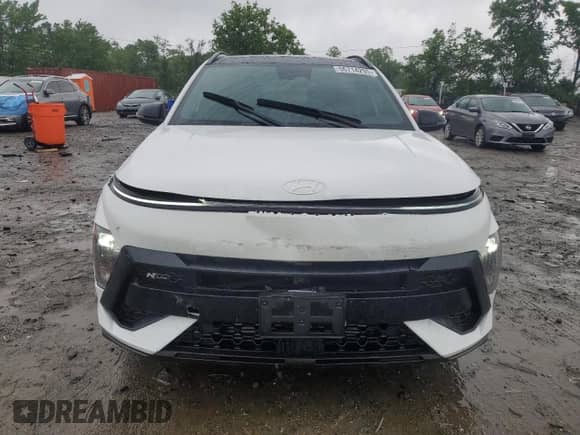 2024 Hyundai Kona N Line with VIN KM8HACA30RU174307, listed as a Copart auction lot 56714295 with 12,788 mi miles and Salvage title. Bid and sale history available at DreamBid. Image 5.