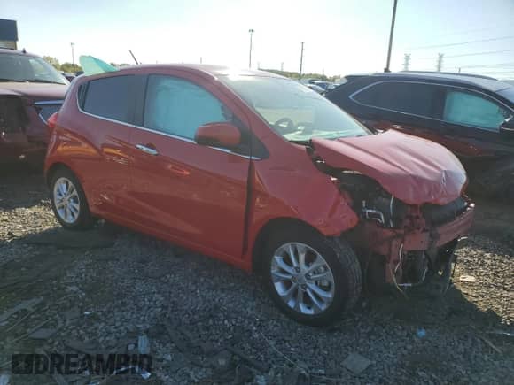2022 Chevrolet Spark 2LT with VIN KL8CF6SA6NC017212, listed as a Copart auction lot 71612875 with 55,399 mi miles and Non repairable. Bid and sale history available at DreamBid. Image 4.