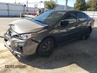 2018 Subaru Impreza with VIN 4S3GKAA68J3619527, listed as a Copart auction lot 70052635 with 49,357 mi miles and Salvage title. Bid and sale history available at DreamBid. Image 1.