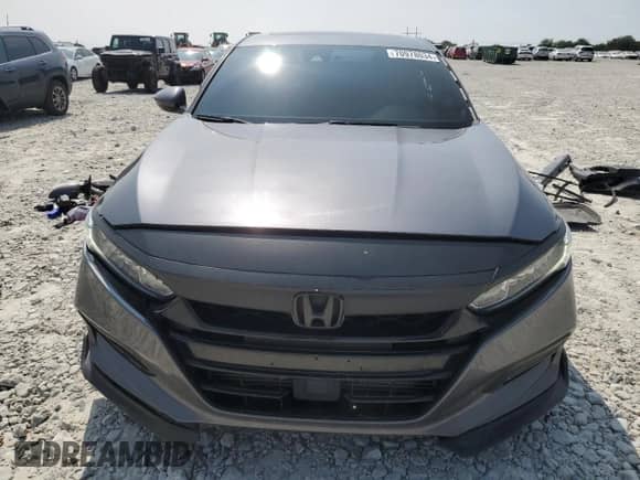 2019 Honda Accord Sport with VIN 1HGCV2E37KA010603, listed as a Copart auction lot 70978034 with 125,552 mi miles and Salvage title. Bid and sale history available at DreamBid. Image 5.