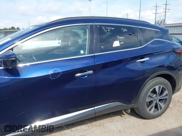 2023 Nissan Murano SV with VIN 5N1AZ2BS3PC131397, listed as a IAAI auction lot 42791365 with 60,122 mi miles and . Bid and sale history available at DreamBid. Image 14.