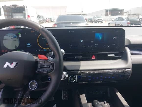 2025 Hyundai Ioniq 5 with VIN KM8KNDA81SU005771, listed as a IAAI auction lot 42472561 with 9,695 mi miles and . Bid and sale history available at DreamBid. Image 19.