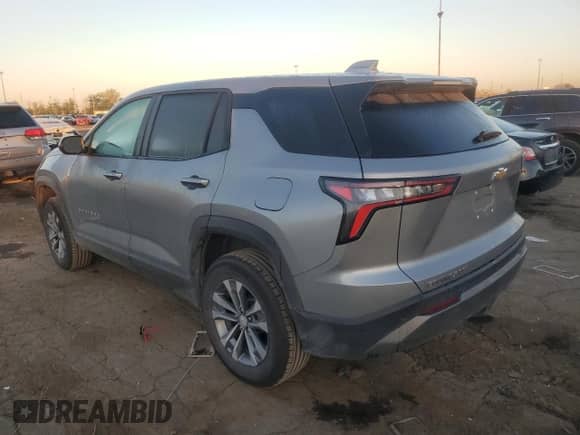 2025 Chevrolet Equinox AWD LT с VIN 3GNAXPEG1SL198602, выставлен на аукционе Copart как лот 81625665 с пробегом 24 000 миль миль и Списание • Salvage title. История ставок и продаж доступна на DreamBid. Изображение 2.