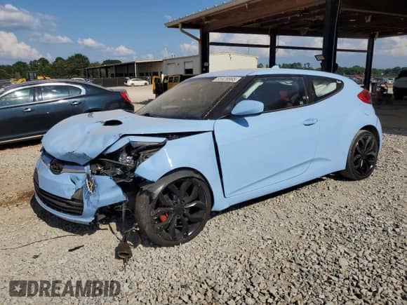 2013 Hyundai Veloster w/Black Int z VIN KMHTC6AD7DU102253, wystawiony jako Copart lot #65928865 z przebiegiem 144 878 mil mil oraz Szkoda całkowita • Salvage title. Historia ofert i sprzedaży dostępna na DreamBid. Obrazek 1.