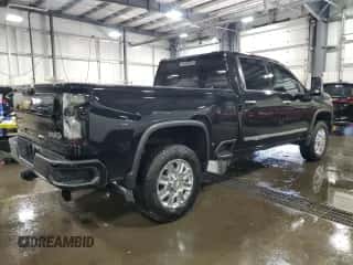 2024 Chevrolet Silverado 3500HD High Country с VIN 2GC4YVEY8R1122399, выставлен на аукционе Copart как лот 69914985 с пробегом 58 929 миль миль и Списание • Salvage title. История ставок и продаж доступна на DreamBid. Изображение 3.