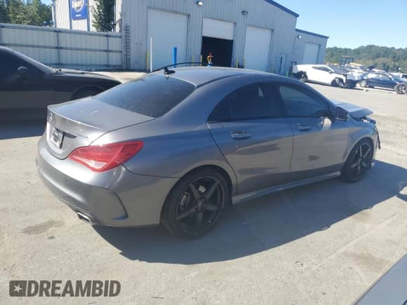 2014 Mercedes-Benz CLA 250 with VIN WDDSJ4GBXEN088463, listed as a Copart auction lot 87198255 with 126,195 mi miles and Salvage title. Bid and sale history available at DreamBid. Image 3.