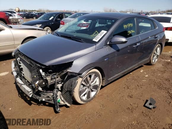 2019 Hyundai Ioniq Limited with VIN KMHC85LCXKU130349, listed as a Copart auction lot 49915494 with 39,631 mi miles and . Bid and sale history available at DreamBid. Image 1.