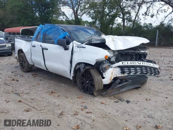 2020 Chevrolet Silverado 1500 Custom with VIN 3GCPWBEH8LG213060, listed as a IAAI auction lot 43349966 with 88,023 mi miles and . Bid and sale history available at DreamBid. Image 1.