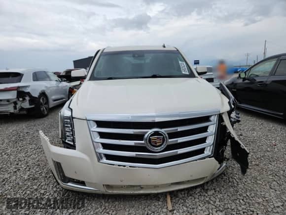 2015 Cadillac Escalade Luxury with VIN 1GYS4BKJXFR263870, listed as a Copart auction lot 69026235 with 49,858 mi miles and Salvage title. Bid and sale history available at DreamBid. Image 5.