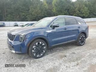 2025 Kia Sorento EX с VIN 5XYRH4JF6SG318566, выставлен на аукционе Copart как лот 82075645 с пробегом 13 миль миль и Списание • Salvage title. История ставок и продаж доступна на DreamBid. Изображение 1.