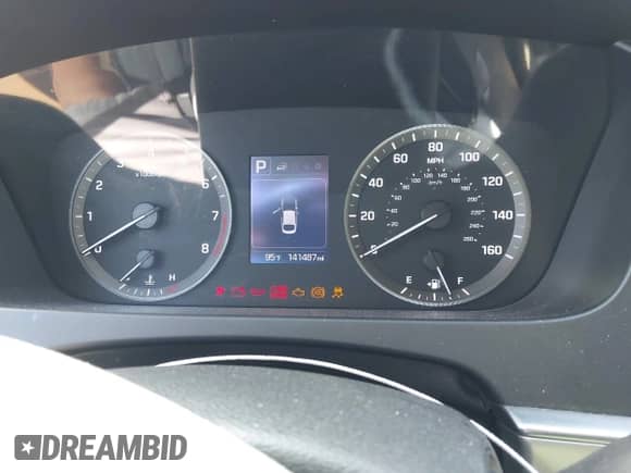 2017 Hyundai Sonata Eco z VIN 5NPE24AA4HH449369, wystawiony jako IAAI lot #42857426 z przebiegiem 141 487 mil mil oraz . Historia ofert i sprzedaży dostępna na DreamBid. Obrazek 7.