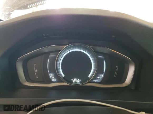 2015 Volvo S60 T6 Drive-E with VIN YV149MFK2F1341338, listed as a Copart auction lot 46083085 with 97,766 mi miles and Salvage title. Bid and sale history available at DreamBid. Image 9.