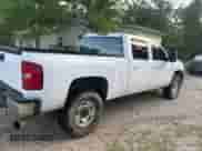 2008 Chevrolet Silverado 2500HD 1LT with VIN 1GCHK23638F117735, listed as a Copart auction lot 61693945 with 158,010 mi miles and Salvage title. Bid and sale history available at DreamBid. Image 4.