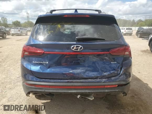 2023 Hyundai Santa Fe SEL with VIN 5NMS2DAJ6PH572900, listed as a Copart auction lot 70943165 with 57,812 mi miles and Salvage title. Bid and sale history available at DreamBid. Image 6.