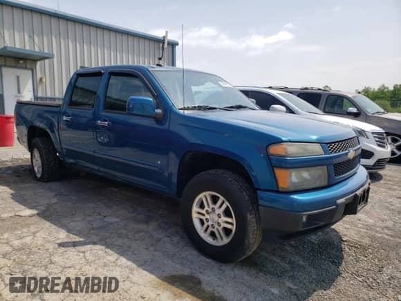2009 Chevrolet Colorado 1LT with VIN 1GCDT13E998157952, listed as a Copart auction lot 56848575 with 45,323 mi miles and Salvage title. Bid and sale history available at DreamBid. Image 4.