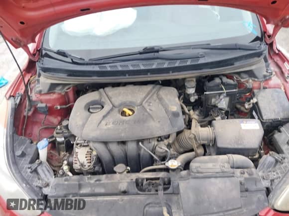 2013 Hyundai Elantra GLS z VIN KMHDH4AE8DU528388, wystawiony jako IAAI lot #43314142 z przebiegiem 107 193 mil mil oraz . Historia ofert i sprzedaży dostępna na DreamBid. Obrazek 10.